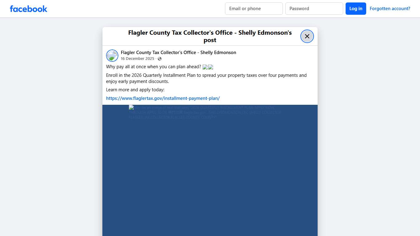 W... - Flagler County Tax Collector's Office - Shelly Edmonson Facebook